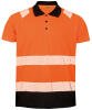 Result Recycled Safety Polo Orange/Black