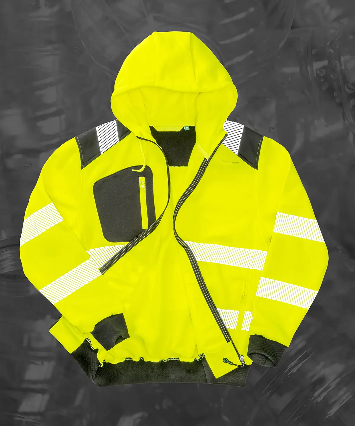 waterproof hi vis hoodie