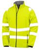 Result Recycled 2-layer Printable Safety Softshell Yellow