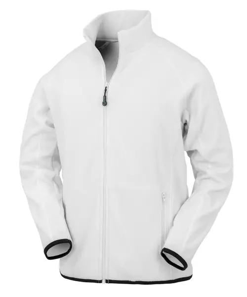 Result Recycled Fleece Polarthermic Jacket White