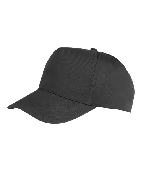 Result Core Junior Recycled Printer’s Cap Black