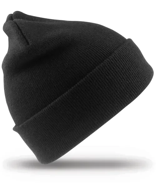 Result Recycled Woolly Ski Hat Black