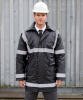 Result Work-Guard Management Coat Black