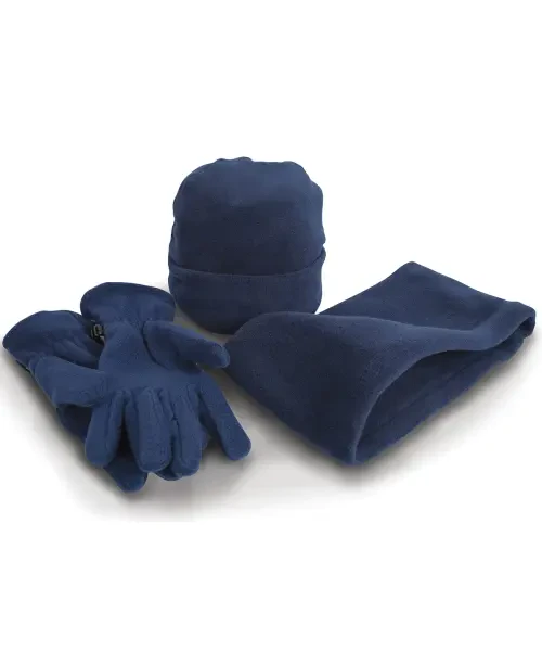 Result Polartherm Fleece Accessory Set Navy