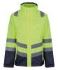 Regatta Pro Hi-Vis 3-in-1 Jacket Yellow/Navy