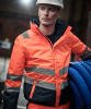 Regatta Pro Hi-Vis Classic Bomber Jacket Orange/Navy