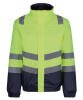 Regatta Pro Hi-Vis Classic Bomber Jacket Yellow/Navy