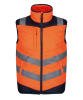 Regatta Pro Hi-Vis Thermal Bodywarmer Orange/Navy