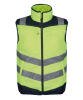 Regatta Pro Hi-Vis Thermal Bodywarmer Yellow/Navy