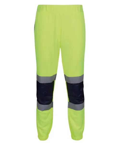 Regatta Pro Hi-Vis Joggers Yellow/Navy