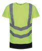 Regatta Pro Hi-Vis Short Sleeve T-Shirt Yellow/Navy