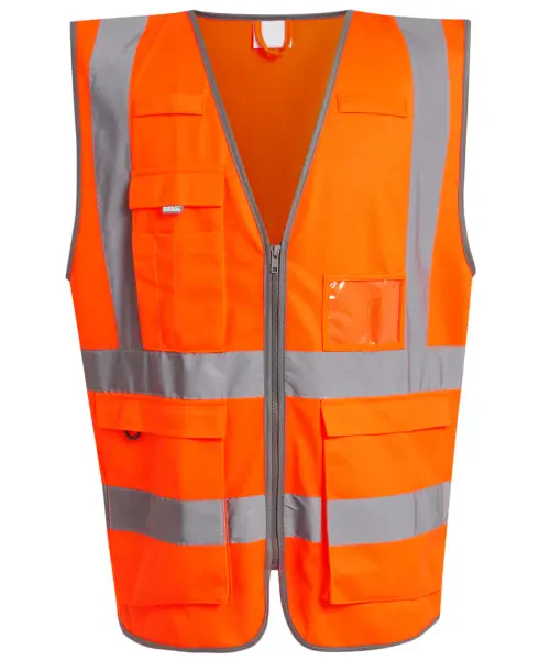 Regatta Pro Hi-Vis Executive Vest Orange