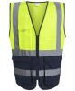 Regatta Pro Hi-Vis Executive Vest Yellow/Navy