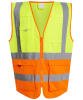 Regatta Pro Hi-Vis Executive Vest Yellow/Orange