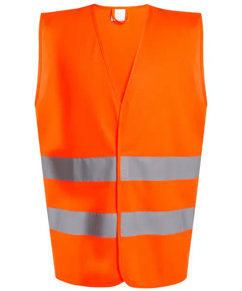 Regatta Pro Hi-Vis Two-band Easy Print Vest Orange