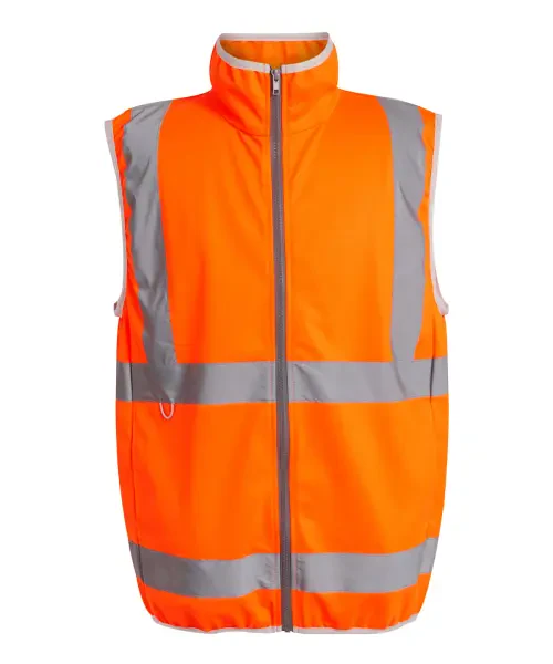 Regatta Pro Hi-Vis Full-Zip Gilet Orange