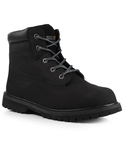 Regatta Expert S1P Honey Safety Boots Black