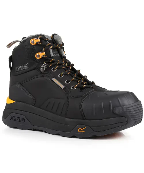 Regatta Exofort S3 X-Over Waterproof Insulated Safety Hikers Black