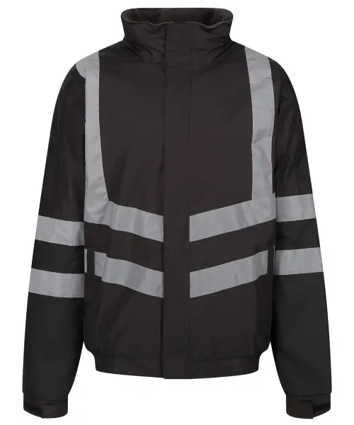 Regatta Pro Ballistic Workwear Waterproof Jacket Black