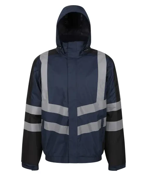 Regatta Pro Ballistic Workwear Waterproof Jacket Navy