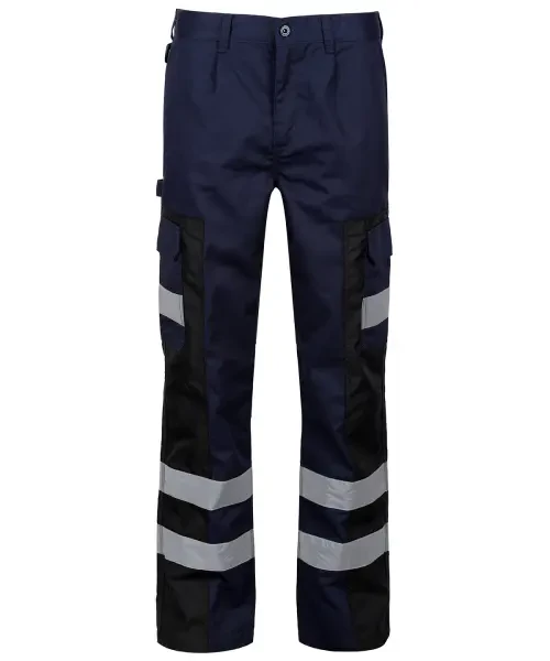 Regatta Pro Ballistic Workwear Cargo Trousers Navy