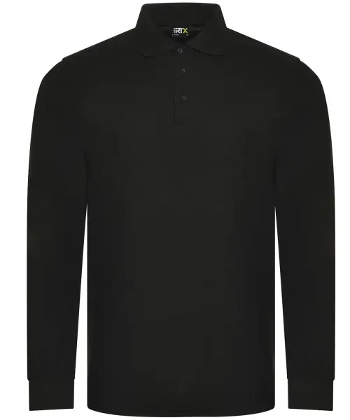 ProRTX Pro Long Sleeve Polo Black