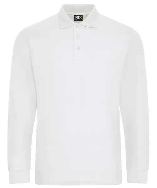 ProRTX Pro Long Sleeve Polo White