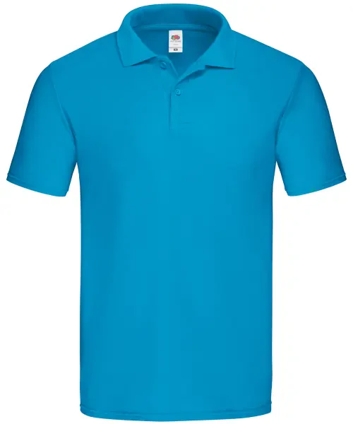 Fruit of the Loom Original Polo Azure Blue