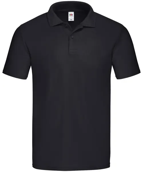 Fruit of the Loom Original Polo Black