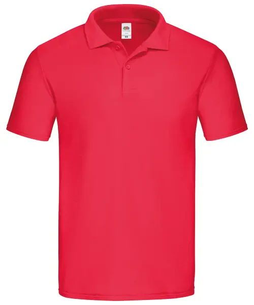 Fruit of the Loom Original Polo Red