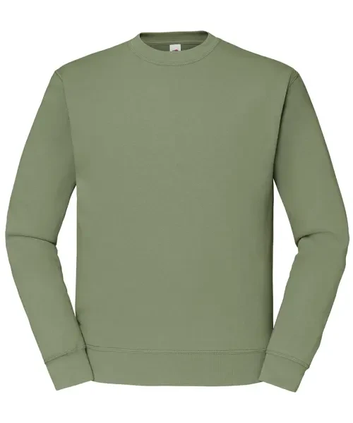 Fruit of the Loom Classic 80/20 Set-in Sweatshirt Classic Olive