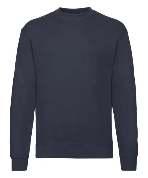 Fruit of the Loom Classic 80/20 Set-in Sweatshirt Deep Navy