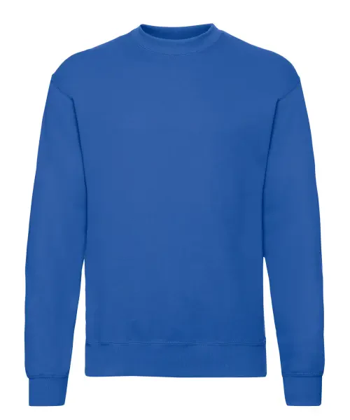 Fruit of the Loom Classic 80/20 Set-in Sweatshirt Royal Blue