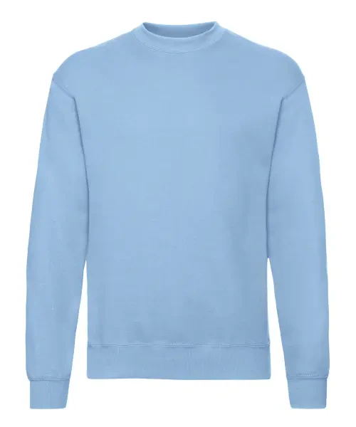 Fruit of the Loom Classic 80/20 Set-in Sweatshirt Sky Blue