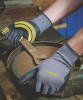 Stanley Workwear Stanley Razor Thread Gripper Gloves Grey/Black/Yellow