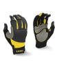 Stanley Workwear Stanley Framer 3-Finger Gloves Grey/Black/Yellow