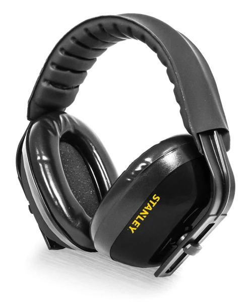 Stanley Workwear Padded Ear Defenders Black