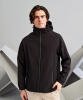 2786 Hooded 2-Layer Softshell Jacket Black