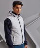 2786 Honeycomb Hooded Gilet White