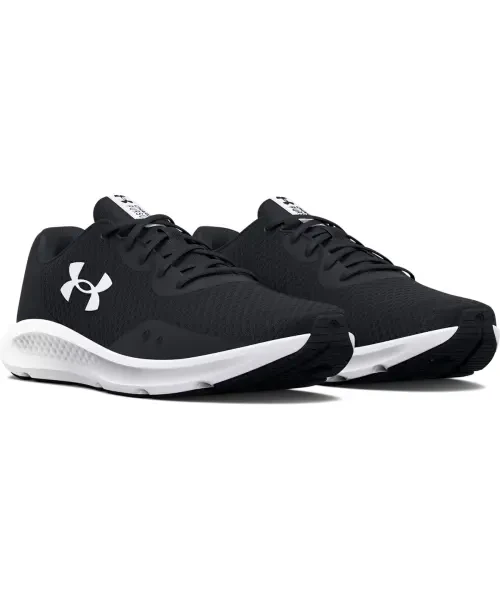 Under Armour UA Women's Charged Pursuit 3 Trainers Black/White