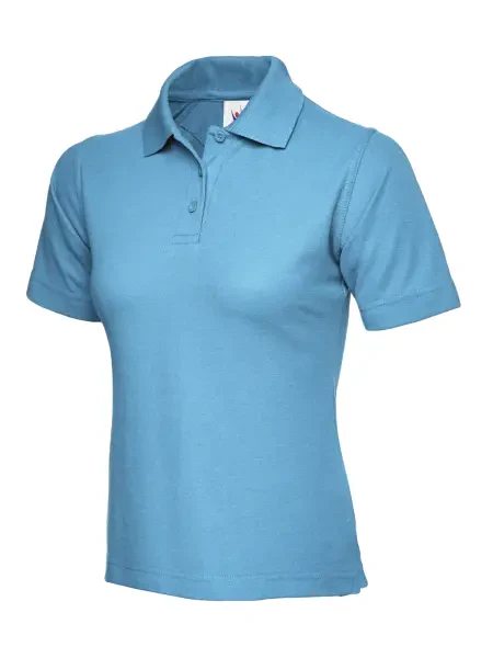 Uneek Ladies Classic Poloshirt Sky