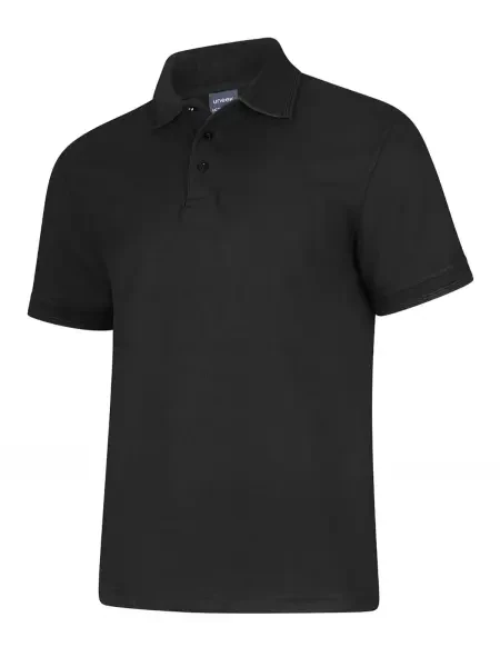 Uneek Deluxe Poloshirt Black