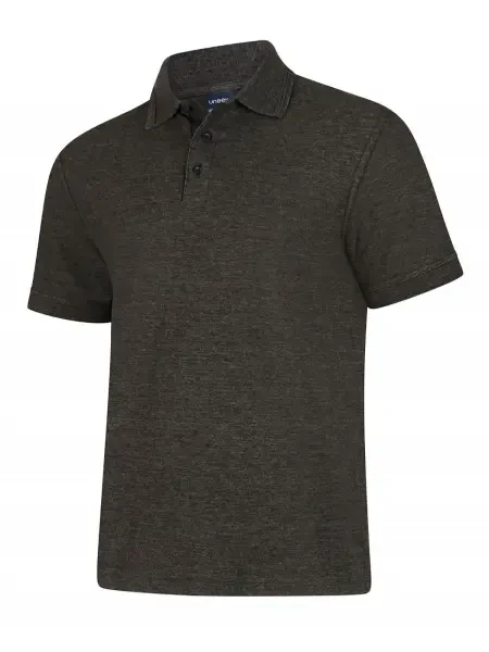 Uneek Deluxe Poloshirt Charcoal