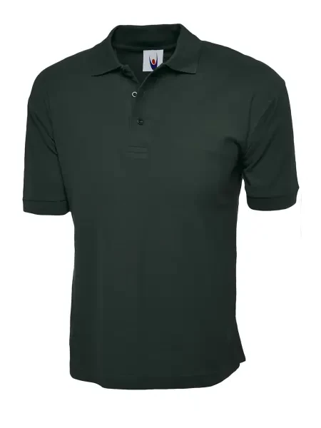 Uneek Classic Cotton Poloshirt Bottle Green