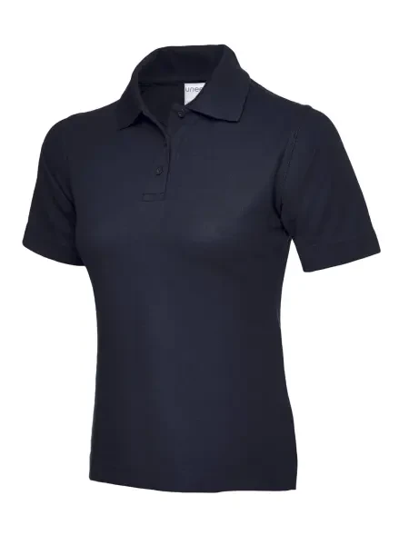 Uneek Ladies Active Cotton Poloshirt Navy