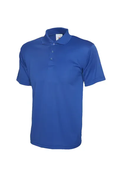 Uneek Processable Poloshirt Royal