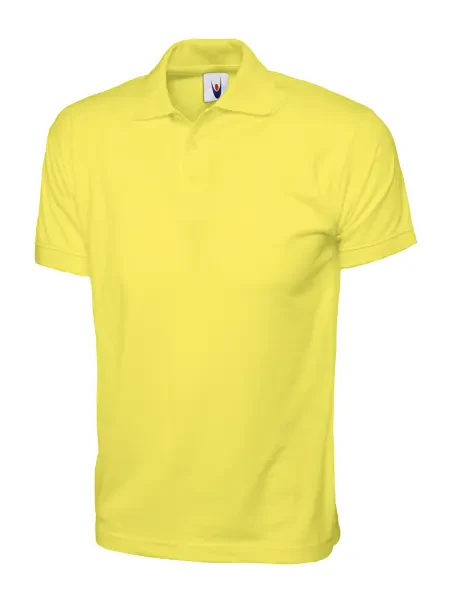 Uneek Jersey Poloshirt Yellow