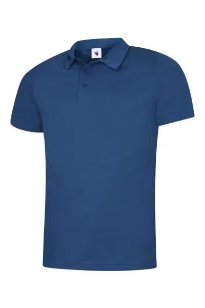 Uneek Mens Ultra Cool Poloshirt Royal