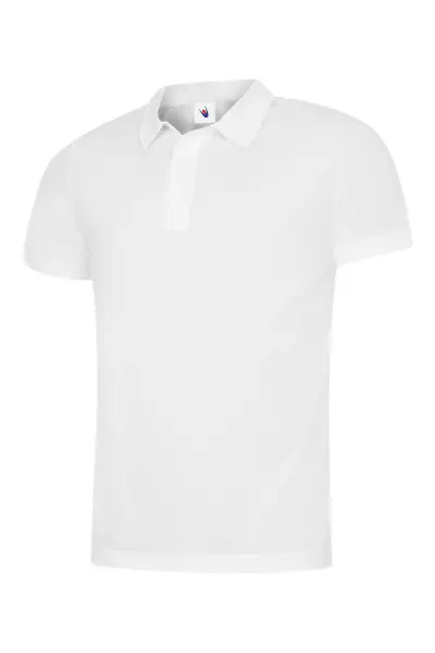 Uneek Mens Ultra Cool Poloshirt White