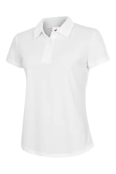 Uneek Ladies Ultra Cool Poloshirt White